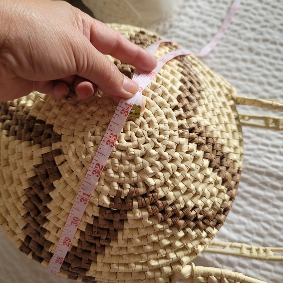 Beach wicker basket bag - Picture 12 of 13
